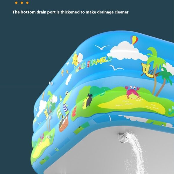 Children's Swimming Pool Oversized Outdoor Paddling Pool - Image 8