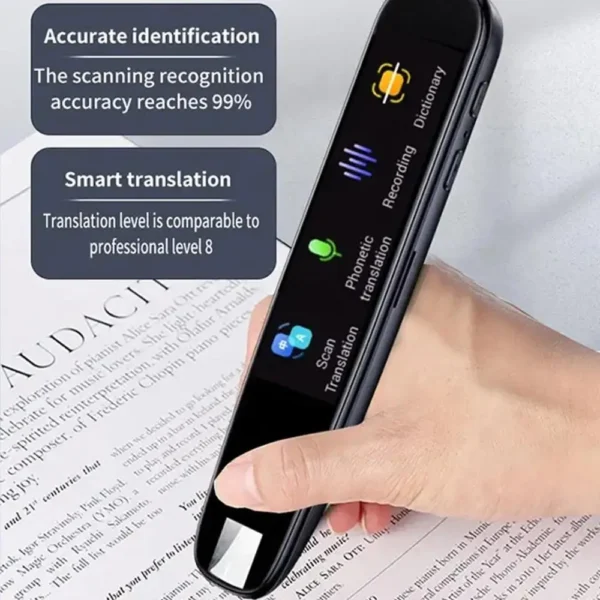 Smart Offline Translation Pen - 123 Languages, Perfect for Teachers and Students! - Image 3