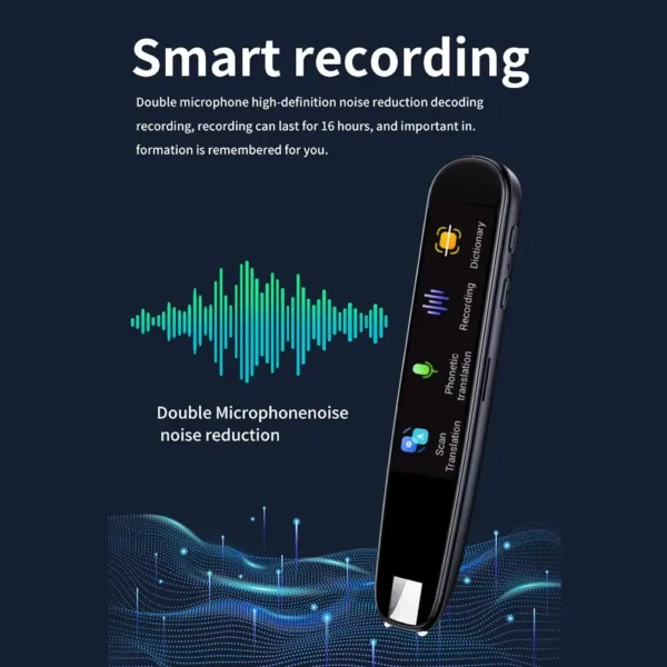 Smart Offline Translation Pen - 123 Languages, Perfect for Teachers and Students! - Image 5