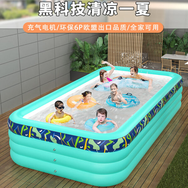 Children's Swimming Pool Oversized Outdoor Paddling Pool - Image 4